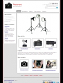 Готовое решение: Сайт - продажа и прокат фототехники