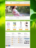 Готовое решение: Адаптивный интернет-магазин для будущих мам